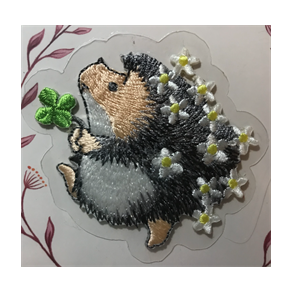 Stryk-p-merke PINNSVIN MED FIRKLVER